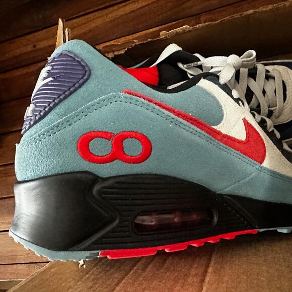 Nike Air Max 90 - TEDxPortland - New - RARE Sneakers - Size 12 - Limited Edition - Picture 15 of 16